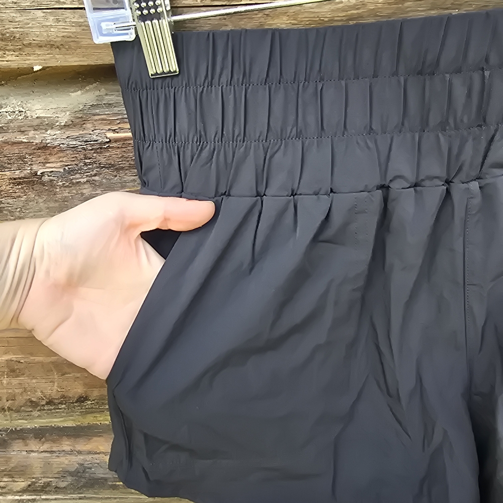 JoyLab Women's Athletic Black Shorts With Built-in Underwear Size Small - Picture 5 of 6